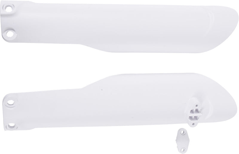 Acerbis Fork Covers White - 2401265413 KTM Dirt Bikes 2015-2023