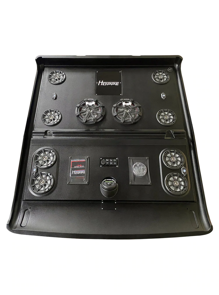 Hoppe Industries Stereo TOP 8 Speakers W 2 Subwoofers - HPKT-0083 Polaris Ranger 2015-2021