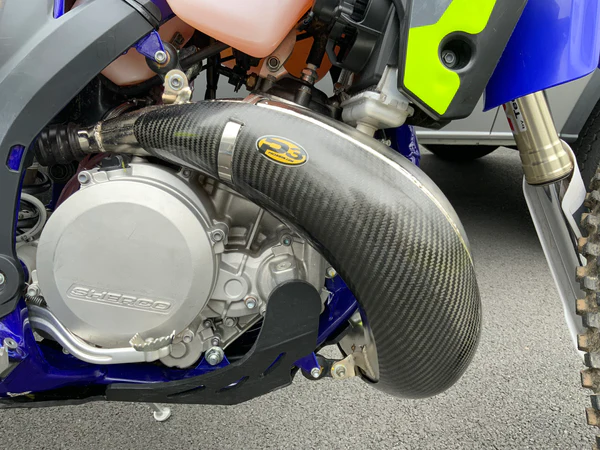 P3 Pipe Guard Carbon Fiber Sherco - 104561 Sherco Dirt Bikes 2021-2022