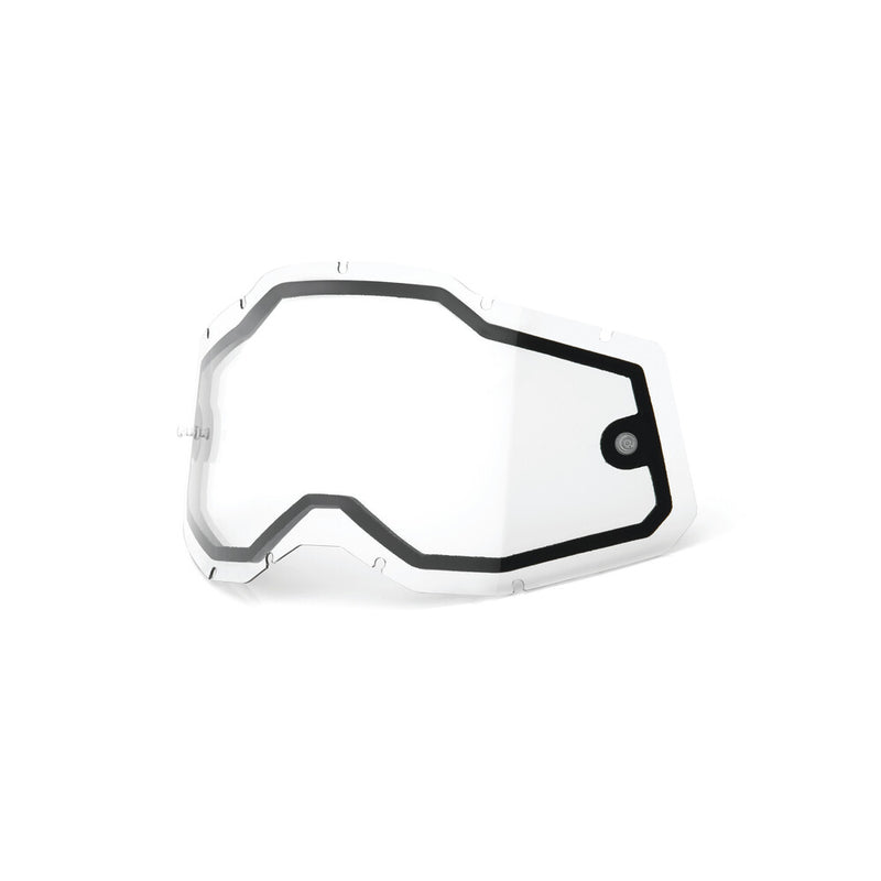 100% 610-6059 59080-00001 RC2/AC2/ST2 DUAL PANE CLEAR LENS