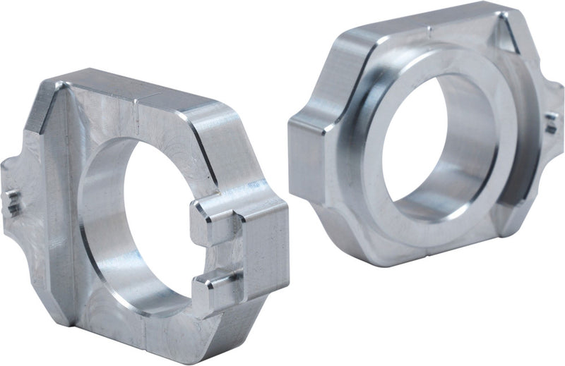 Works 66-17305 17-305 AXLE BLOCKS ELITE HON SILVER
