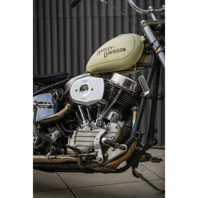 S&S CYCLE 1014-0296 170-0592 Stealth Tribute Air Cleaner Cover - Chrome