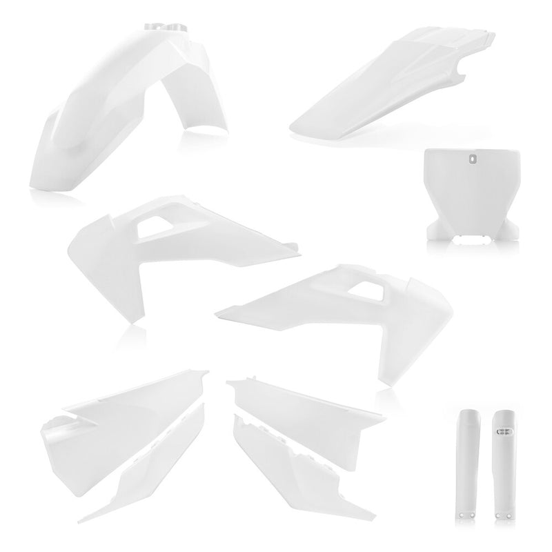 Acerbis Full Plastic Kit White - 2726550002 Husqvarna FC 450 2019-2021