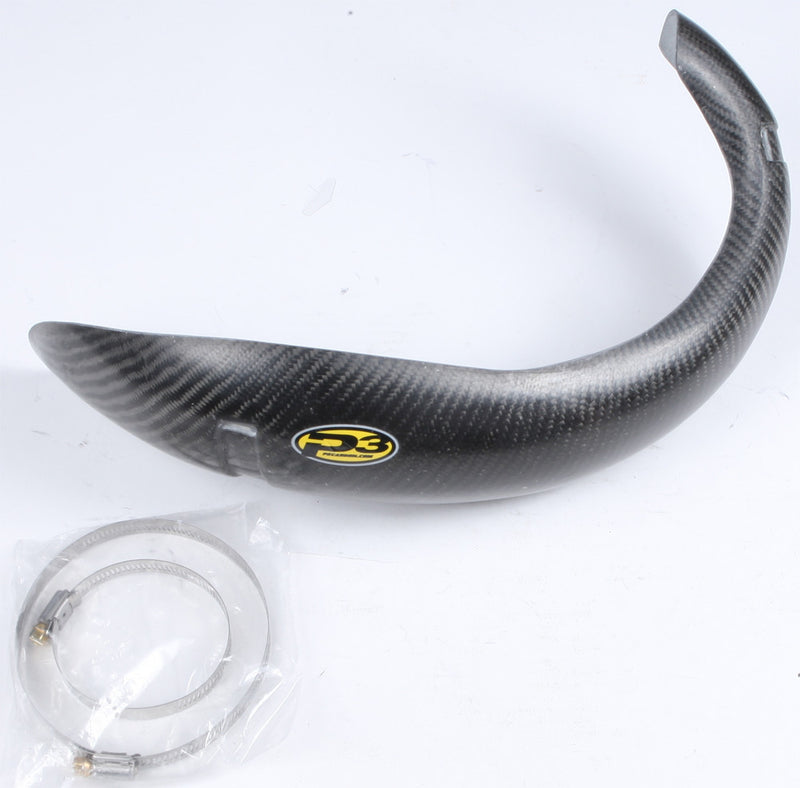 P3 Pipe Guard Carbon Fiber - 107041 Yamaha YZ 125 2005-2021