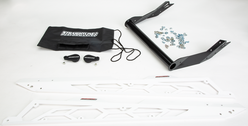 Straightline Performance Hide 'N' GO Rear Bumper S-D 165" White - 183-236-WHITE Ski-Doo Summit / Freeride 2017-2020