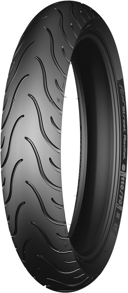 Michelin Tire Pilot Street Front 110/70R17 54H Radial TL TT - 23127 For Honda CBR250R / CBR300R / CB300R 2015-2020 | Kawasaki Ninja 2008-2017