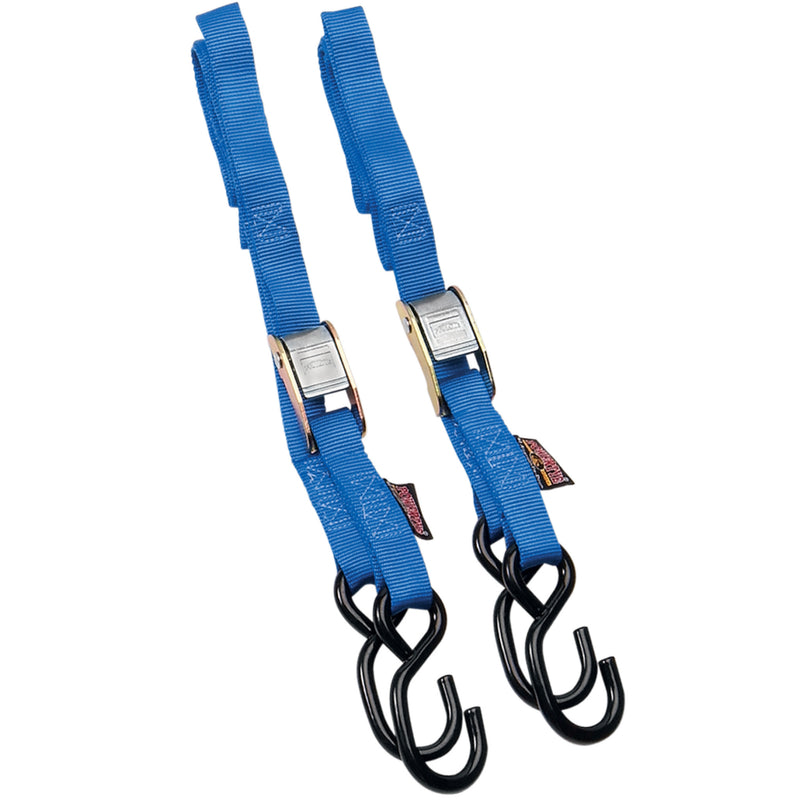 POWERTYE MFG. 3920-0037 22263 1" Standard Tie-Downs Standard Tie-Downs - 1" x 5-1/2' - Blue