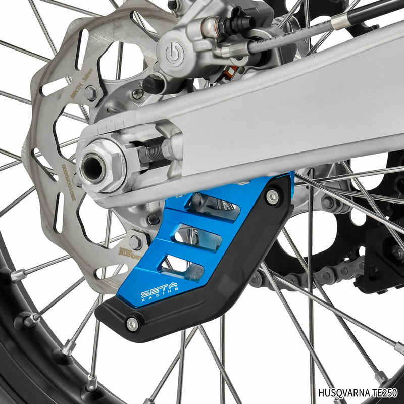 Zeta 634-05109 ZE52-5109 REAR DISC GUARD H-BLUE