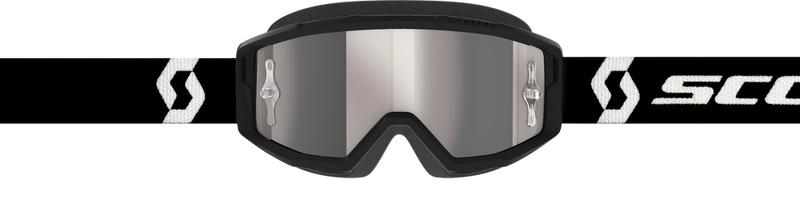 Scott 51-5531 278597-1007269 PRIMAL GOGGLE BLACK/WHITE SILVER CHROME WORKS