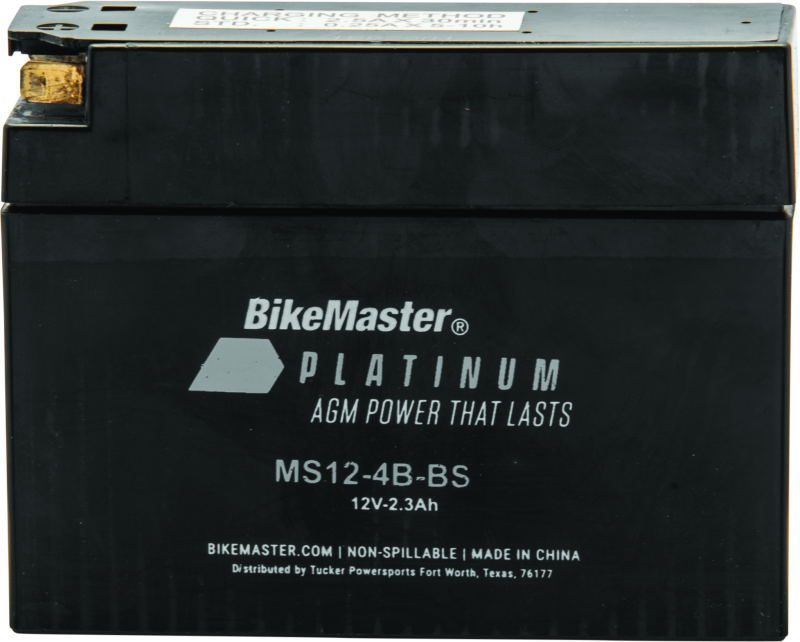 BikeMaster 780749 AGM Battery - MS12-4B-BS - Photo - Primary
