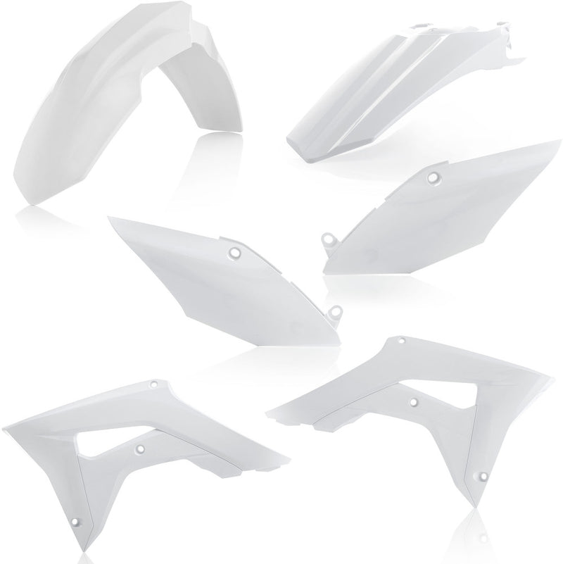 Acerbis Plastic Kit White - 2630690002 Honda CRF450R / CRF250R / CRF450RWE 2017-2021