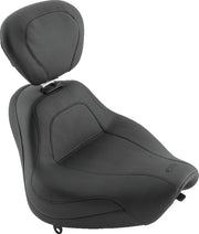 Mustang Motorcycle 83014 Mustang 18-21 Harley Fat Bob Wide Tripper Solo Seat Diamond Stitch - Brown - Photo - Primary