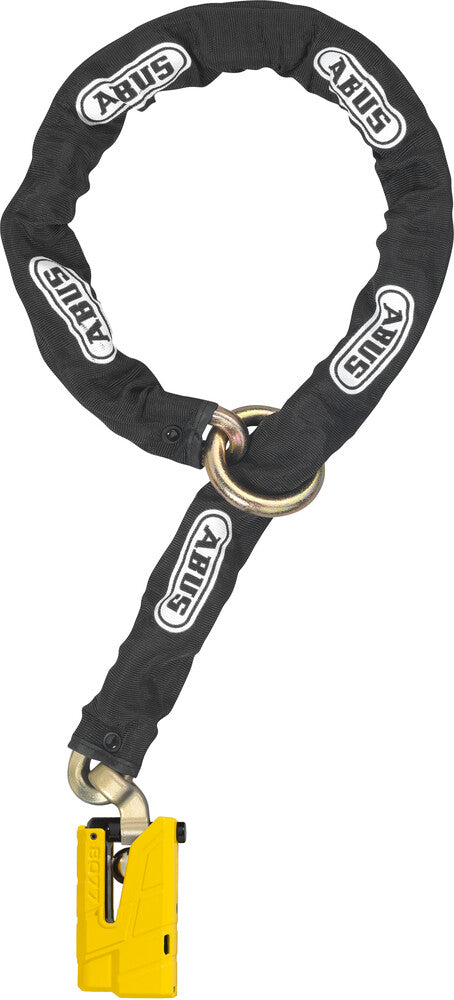 Abus 57-019005 99725 GRANIT 8077 ALARM DISC LOCK PLUS ADAPTOR CHAIN