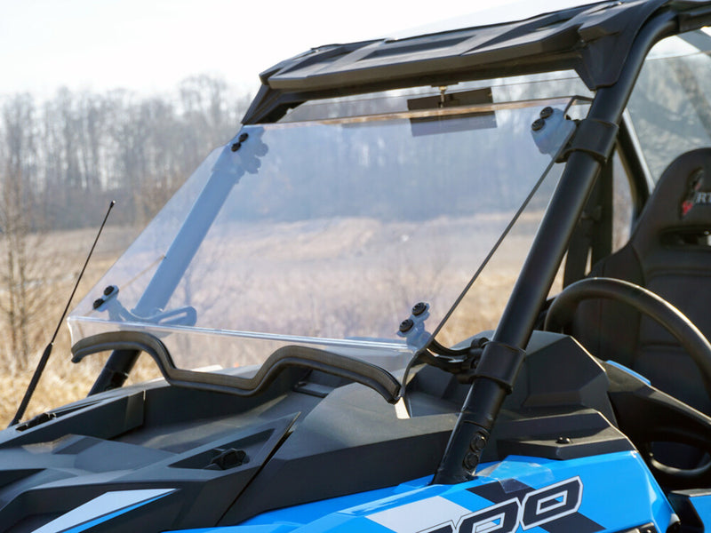 Spike D-2 Full Tilting Windshield - RZRXP19WS1000 Polaris 1000 Ride Command 4x4 2019