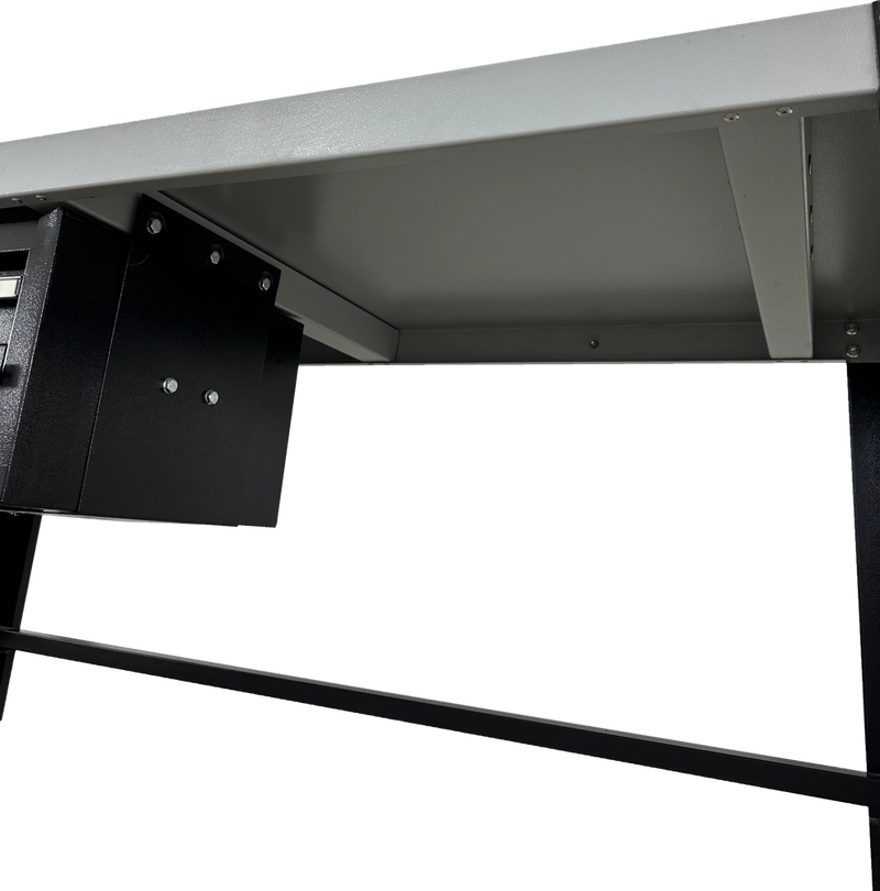 Ideal 27-1676 PWB-TC-1600-BLK PREMIUM WORK BENCH & TOOL CABINET 1 600 LBS. CAP.(XH-WB-