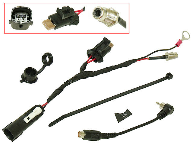 Sp1 SM-01604 Heated Visor Plug Kit S-D Ski-Doo Snowmobiles 2017-2019