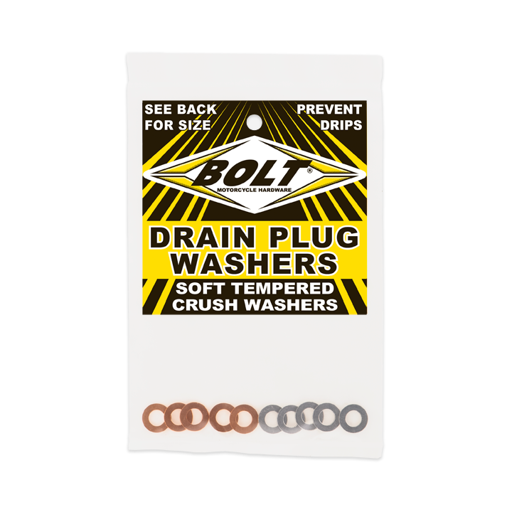 Bolt 020-61110 DPWM6.11-10 CRUSH WASHERS 6X11MM 10/PK 5 ALUMINUM & 5 COPPER