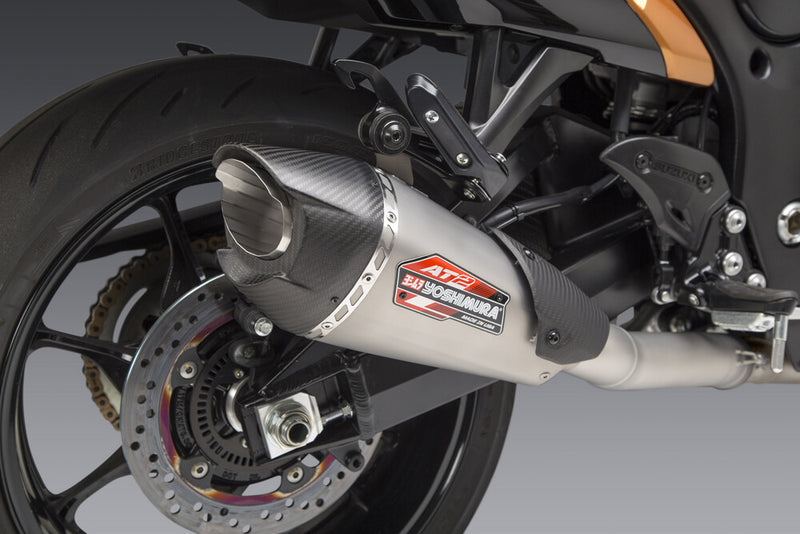 Yoshimura Exhaust AT2 Race FS SS SS CF Works - 11211AP520 Suzuki 1300R Hayabusa 2022-2025