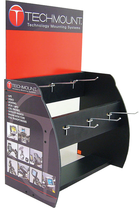 Techmount 571-DISPLAY DISPLAY SLATWALL DISPLAY