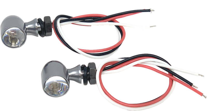 Letric Lighting Co 850-09616 LLC-45C-WA 45C MINI LED GUN METAL WHITE/AMBER