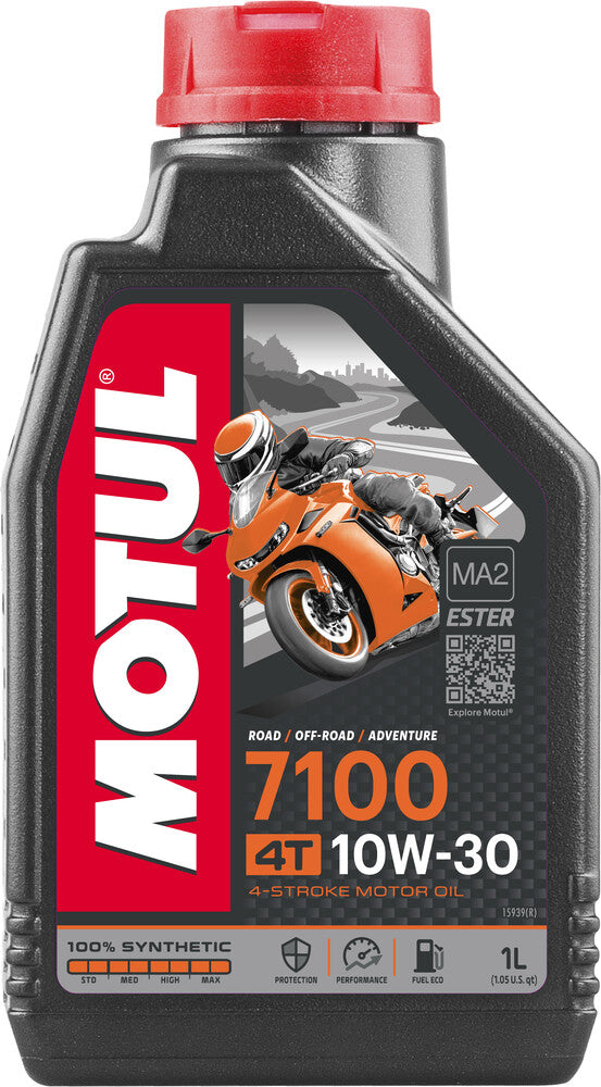 Motul 82-2061 104089 7100 OIL 4T 10W30 1L 12/CASE