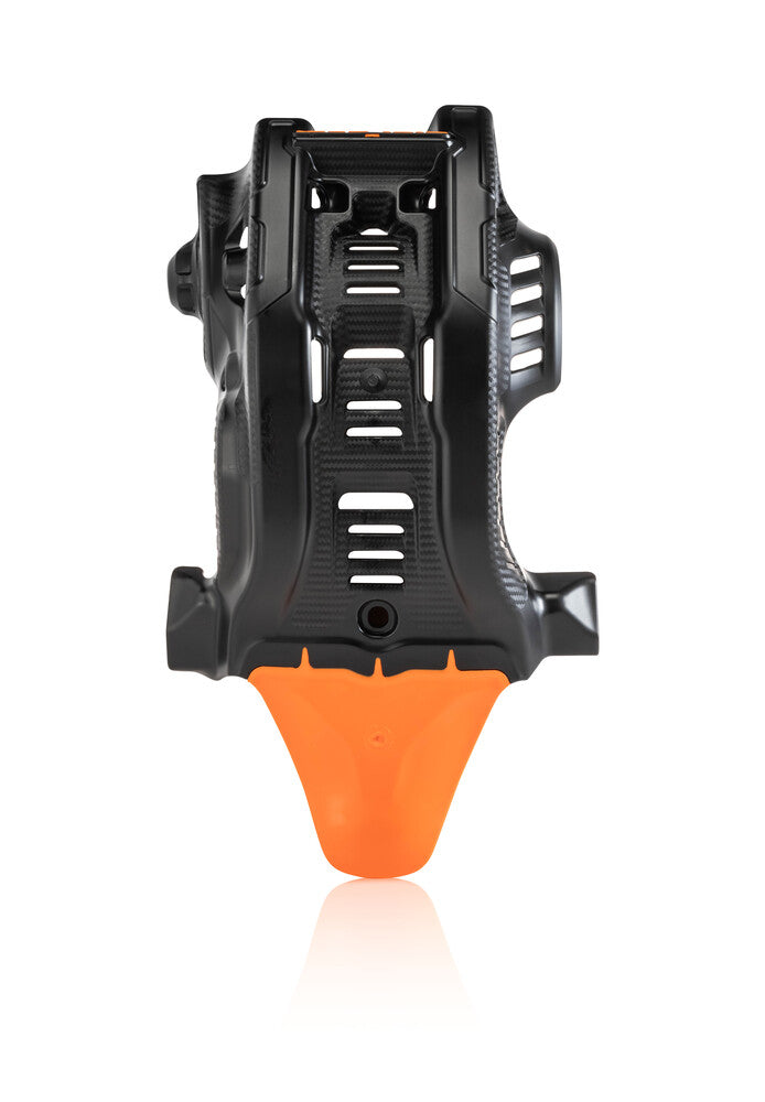Acerbis Skid Plate Black Orange - 2791685229 KTM XC-F 250 / XC-F 350 2019-2022