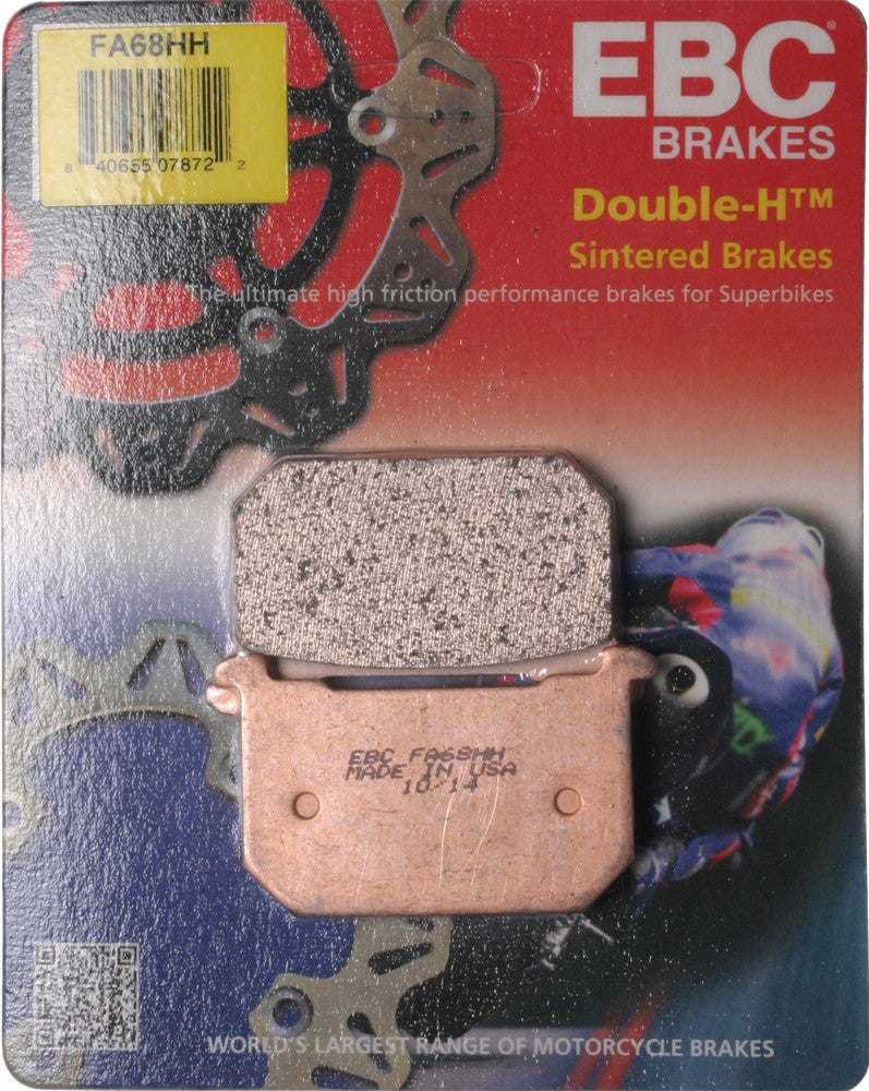 EBC Brake Pads Double-H Sintered - FA68HH Kawasaki Motorcycles 1980-2001