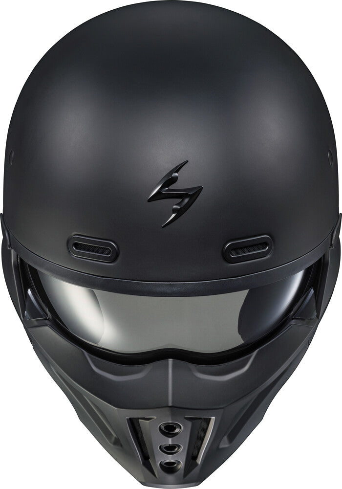 Scorpion Covert-X Solid Helmet, black, Size 2XL