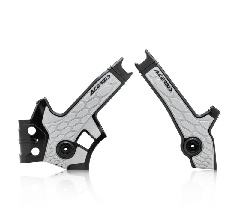 Acerbis Frame Guard X-Grip Black Grey - 2801931001 Suzuki 650SE / 650S 1996-2024