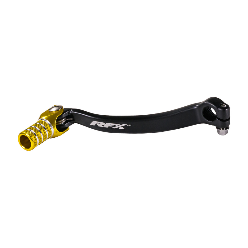 RFX Race Shift Lever Yellow - FXGP 30400 55YL Suzuki RMZ 450 2005-2007