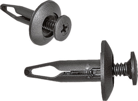 Sp1 33-2063 UP-12443 10/PK PLASTIC RIVET FENDER CLIPS 10/PK