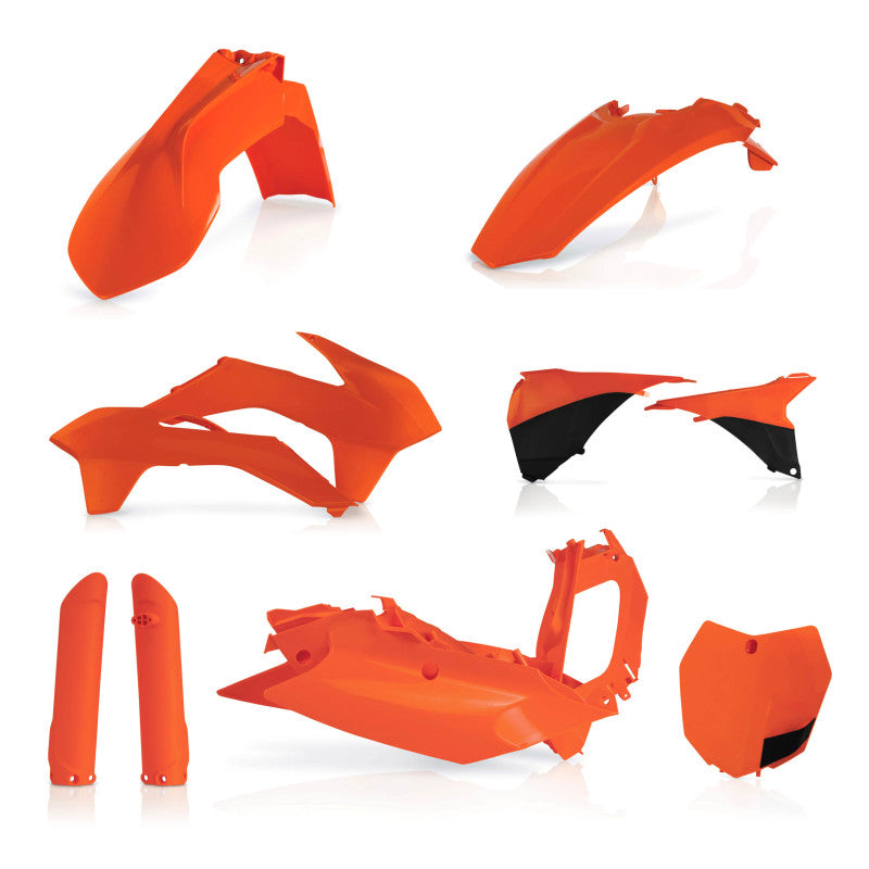 Acerbis 2403091008 15-16 KTM SX125/150/ SX250/XC/ Sx-f/xc-f Full Plastic Kit - Orange/black - Photo - Primary