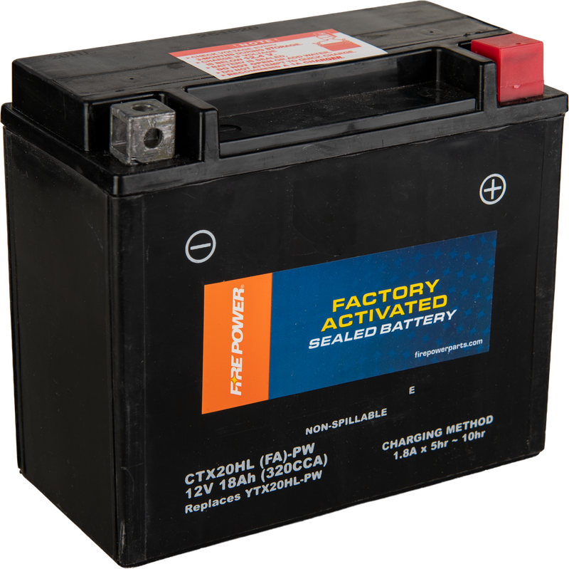 Fire Power 49-3039 CTX20HL (FA)-PW BATTERY CTX20HL (FA)-PW SEALED FACTORY ACTIVATED