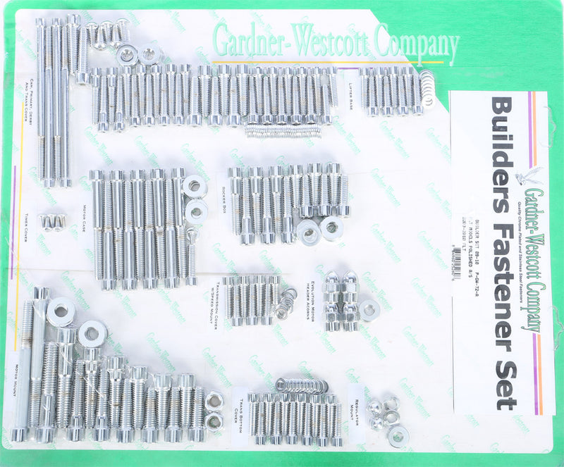 Gardner-Westcott BIG Twin Builder SET - P-GW-72-A For Harley Touring 2009-2017