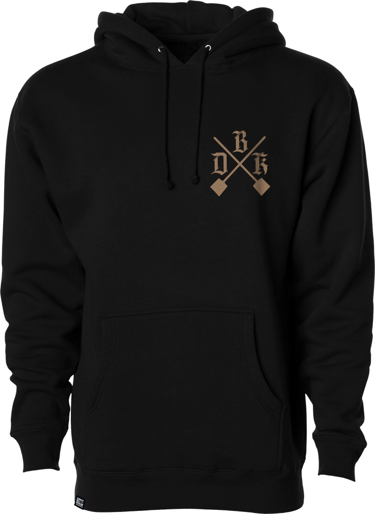 Dbk 325-000142X AH-CAMOSHOVEL-2X CAMO SHOVELS HOODIE BLACK 2X