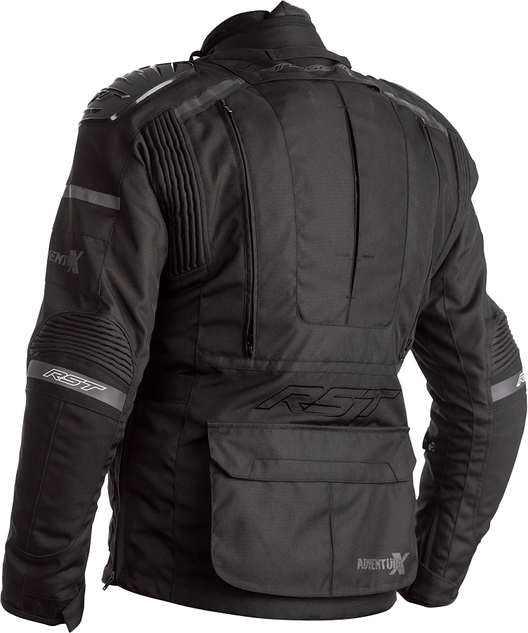 Rst 556-2409050 102409BLK-50 PRO SERIES ADVENTURE-X CE JACKET BLACK/BLACK TEXTILE 3XL