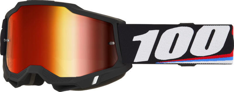 100% 610-5399 50014-10065 ACCURI 2 GOGGLE MAGNUS RED MIRROR LENS