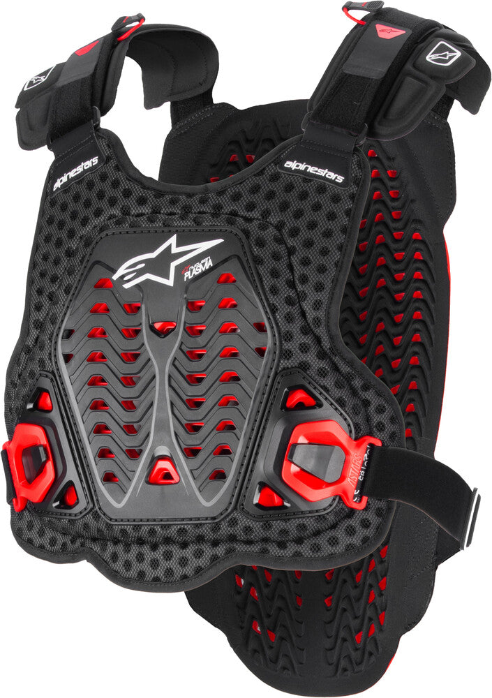Alpinestars 482-00079S 6700825-132-XSS A-5 PLASMA CHEST PROTECTOR BLACK/RED/WHITE XS/SM