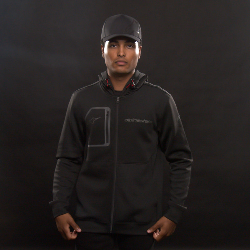 ALPINESTARS 3050-6044 12125302010M Convex Tech Hoodie black - medium