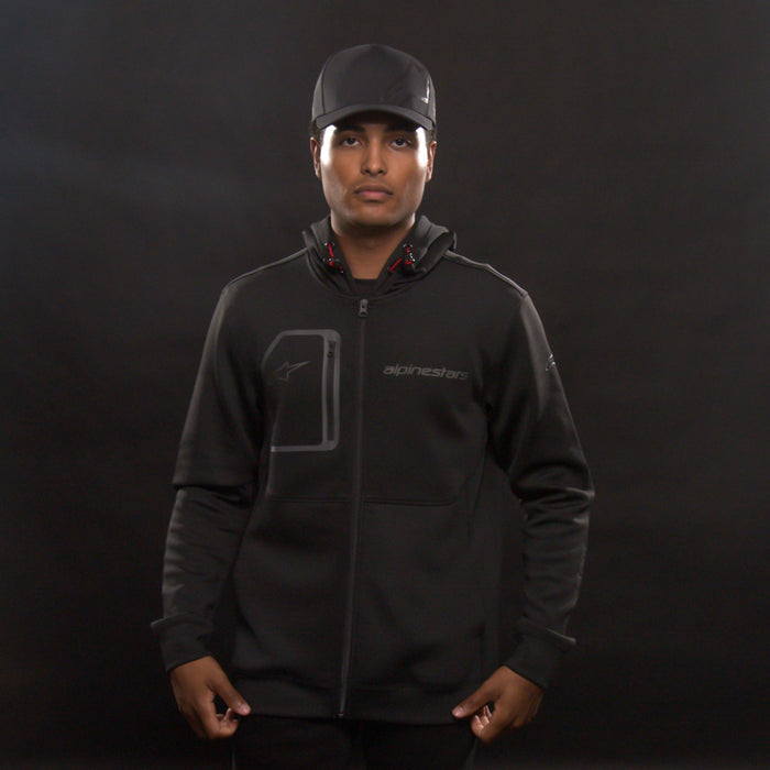 ALPINESTARS 3050-6045 12125302010L Convex Tech Hoodie black - large