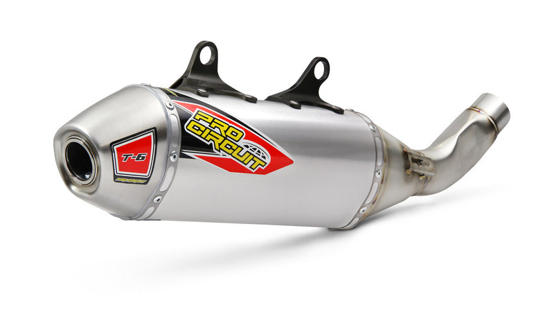 Pro Circuit P C T-6 S S Slip-ON Silencer Husqvarna FE350/350C FC350 '19 - 0151935A Husqvarna FC 350 / FE 350 2019-2022