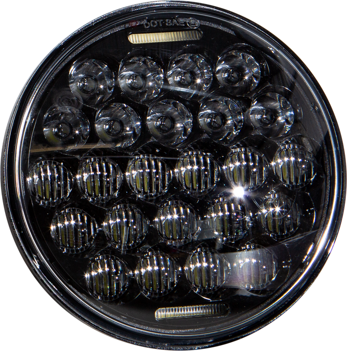 Harddrive 820-0360 820-0360 LED HEADLIGHT 7" 105W BLACK 5500/3000 LUMENS