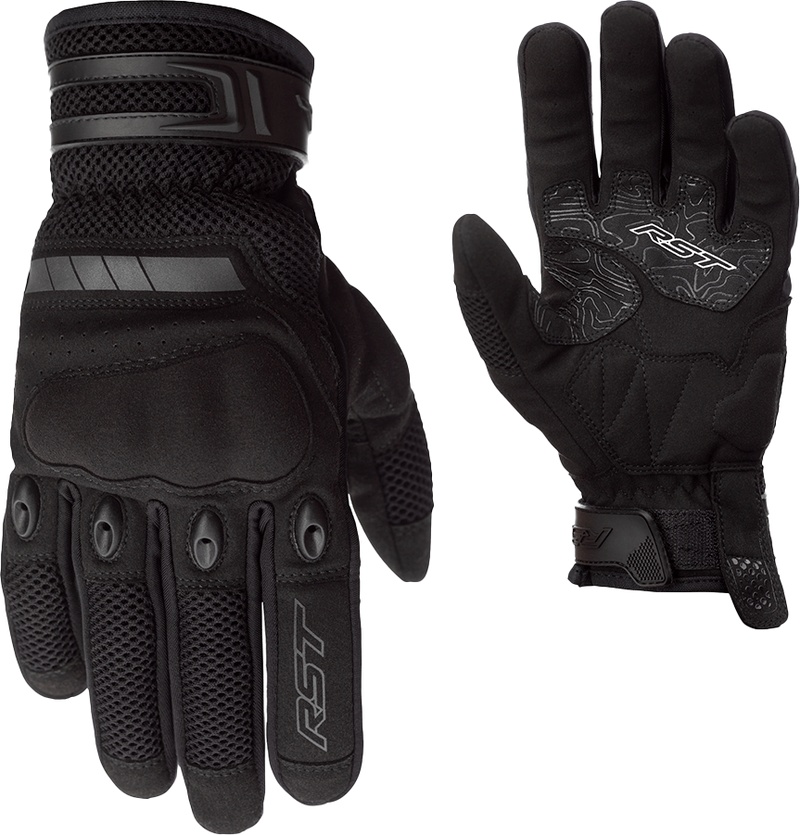 Rst 556-2951008 102951BLK-08 VENTILATOR-X CE GLOVE BLACK/BLACK SM