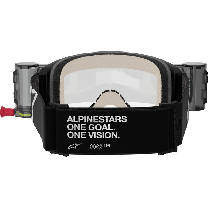 ALPINESTARS GOGGLES 2601-3776 5102825-1529 Vision 5 Corp Roll-Off Goggle Vision 5 Roll-Off Goggle - Corp - Black - Clear