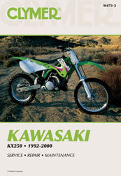 Clymer Repair Manual Kawasaki KX250 - CM4732 Kawasaki KX 250 1992-2000