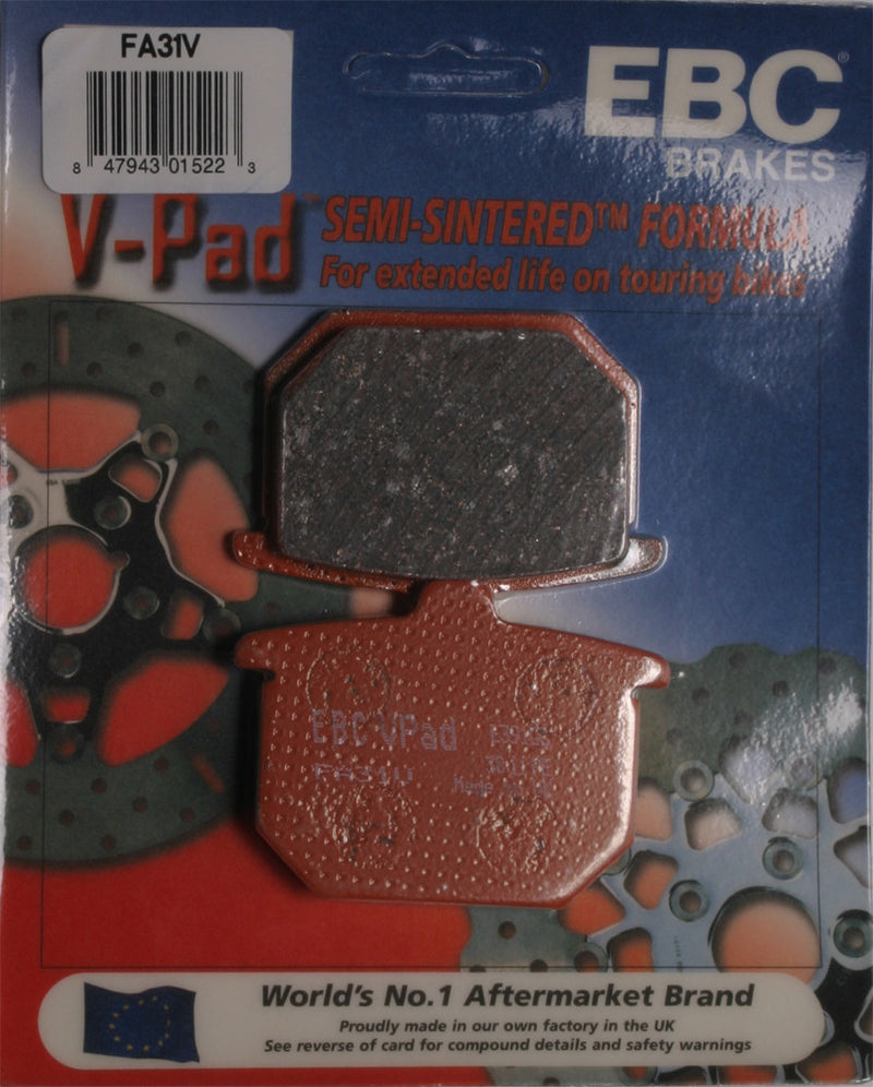 EBC Brake Pads V-Series - FA31V Honda CB750F Super Sport / Gold Wing / Super Sport 1977-1980