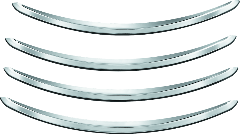 Kuryakyn 7797 Rear Fender Accents Flhx & Fltr Models Chrome - Photo - Primary