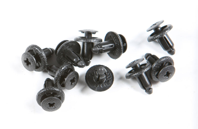 Sp1 33-2085 AT-04293 10/PK PLASTIC PUSH RIVET FENDER CLIPS 10/PK
