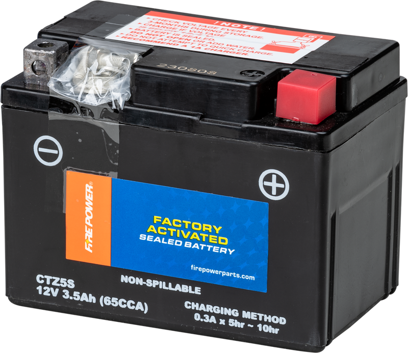 Fire Power 49-2302 CTZ5S (FA) BATTERY CTZ5S SEALED FACTORY ACTIVATED