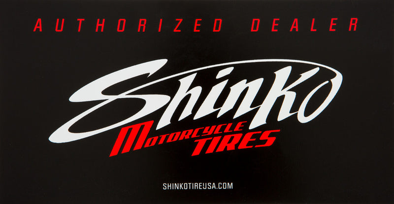 Shinko 99-8314 SHINKO DEALER SHINKO AUTHORIZED DEALER WINDOW DECAL4.25" X 8.125"